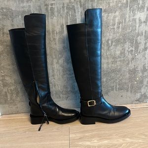 Unworn Leather Boots